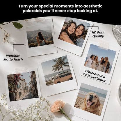 📸 Personalized Polaroids ✨ | Tiny Prints, Big Memories 💛